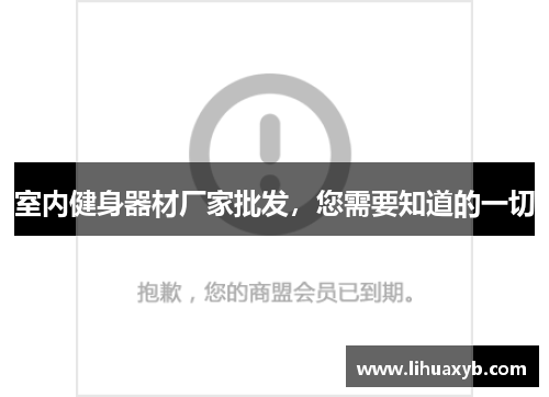 室内健身器材厂家批发，您需要知道的一切